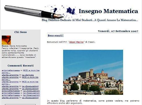 Insegno matematica